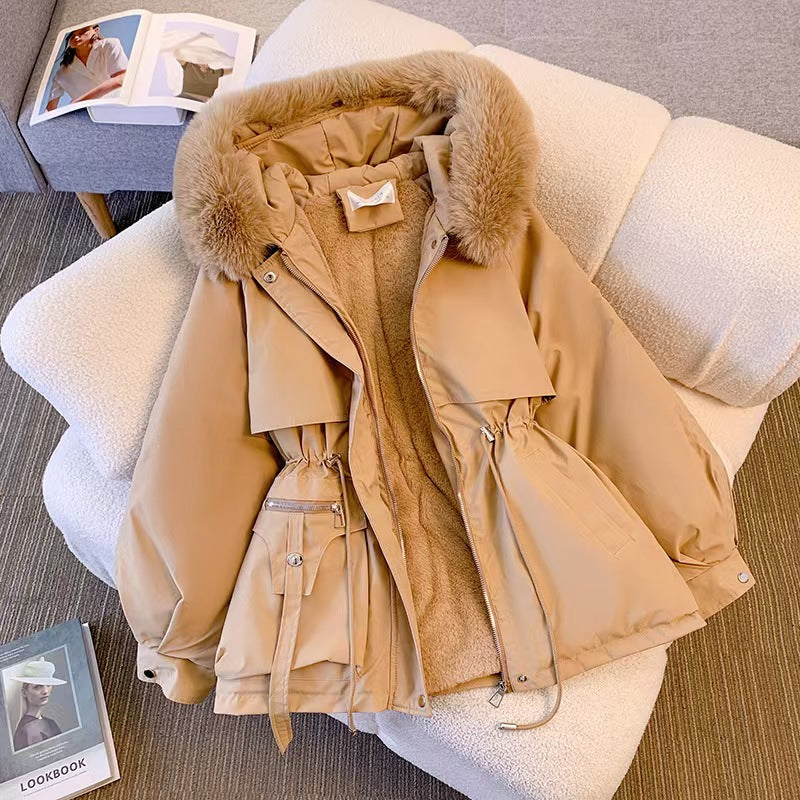 T588-358 Winter Parker hooded wool coat -GYYF - Image 2