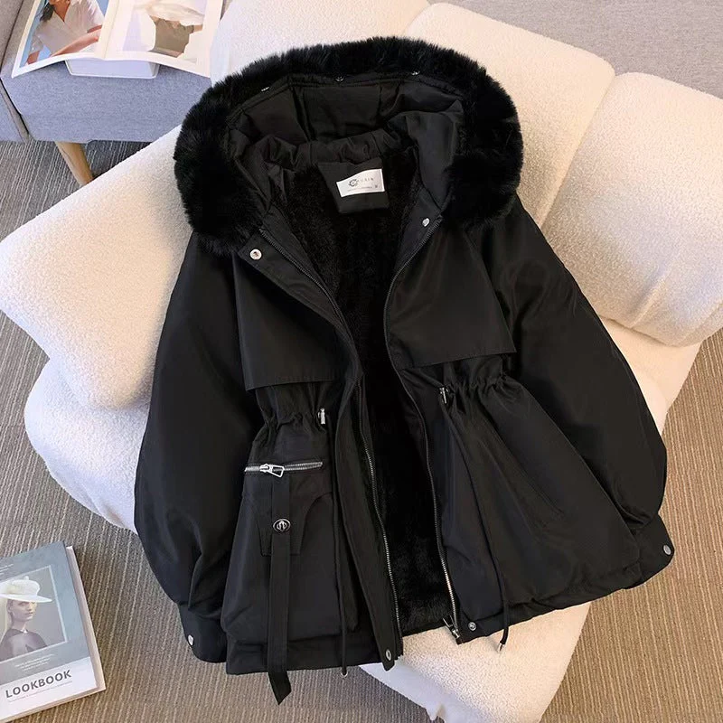 T588-358 Winter Parker hooded wool coat -GYYF - Image 3