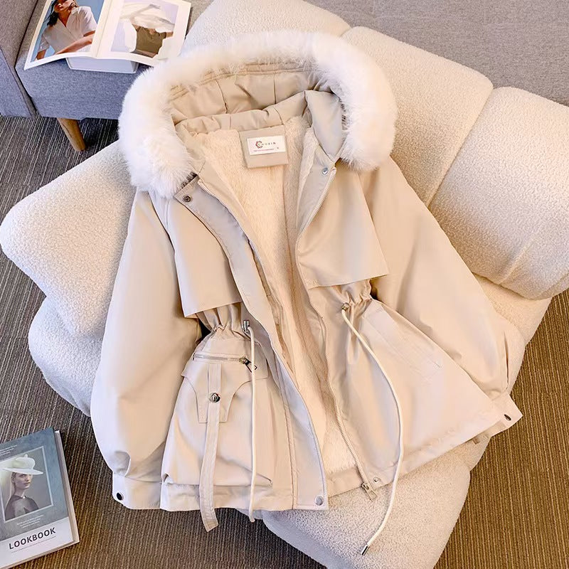 T588-358 Winter Parker hooded wool coat -GYYF - Image 4