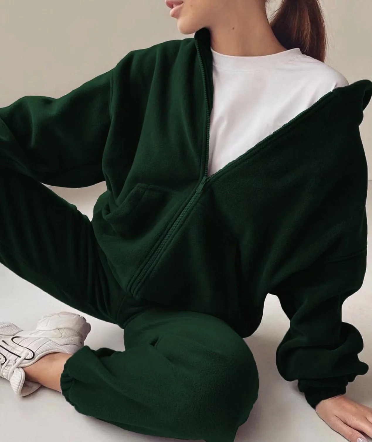 T588-618  Sports long sleeved loose casual suit-GYYF