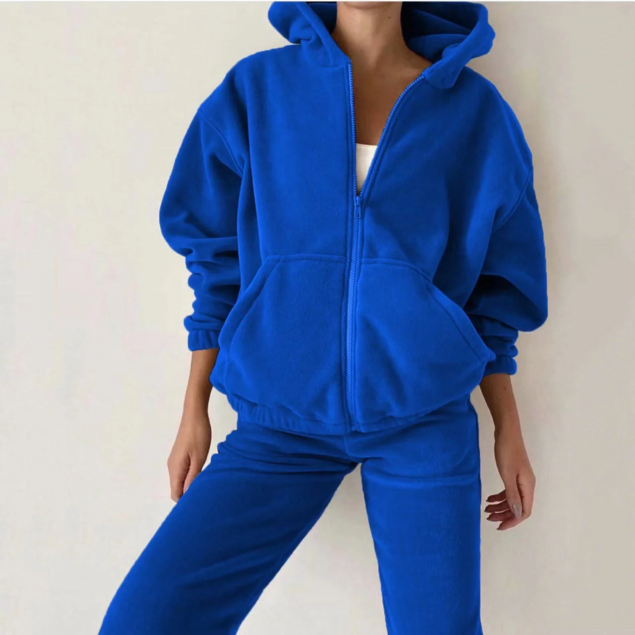 T588-618  Sports long sleeved loose casual suit-GYYF - Image 3
