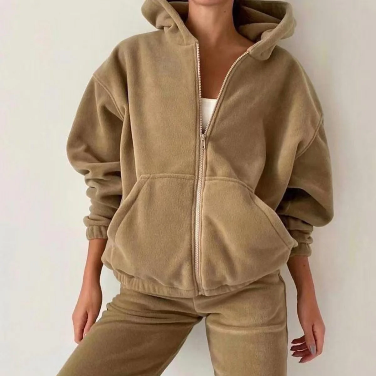 T588-618  Sports long sleeved loose casual suit-GYYF - Image 4