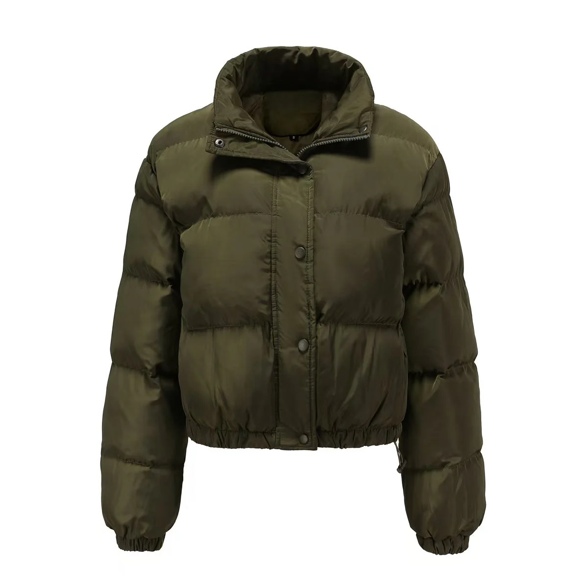 T588-709  Autumn andT588-709 winter women's short casual loose jacket   -GYYF - Image 3