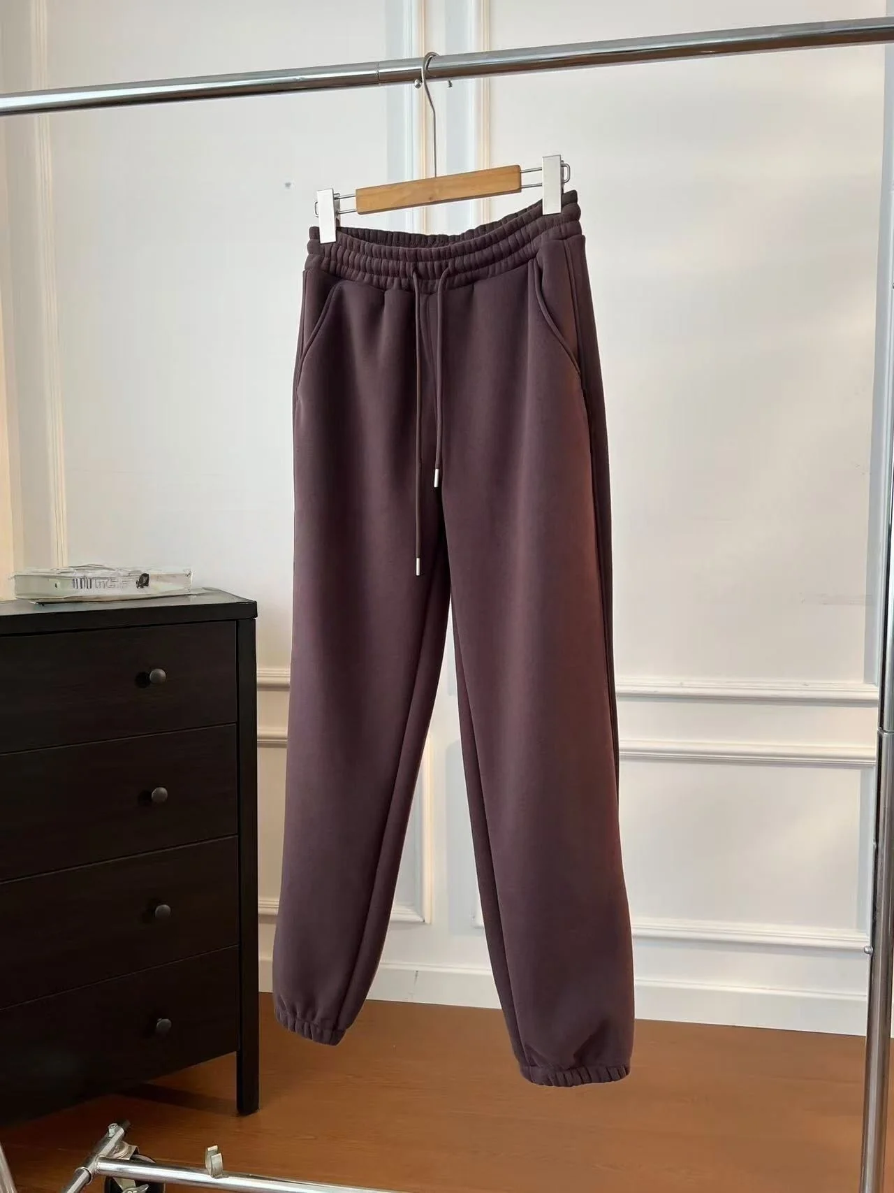 T588-719  Classic and minimalist casual ankle sweatpants-1688YF - Image 10