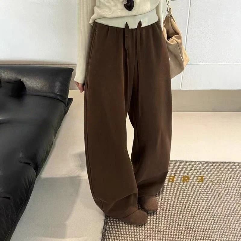 T588-721 Leisure wide leg style pants-1688YF - Image 2