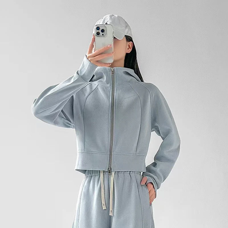 T588-722   Leisure hoodie style outdoor sports hooded jacket GYYF - Image 4