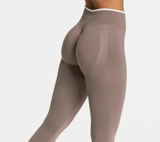 T588-1021   Women's yoga pants, fitness pants - Image 3