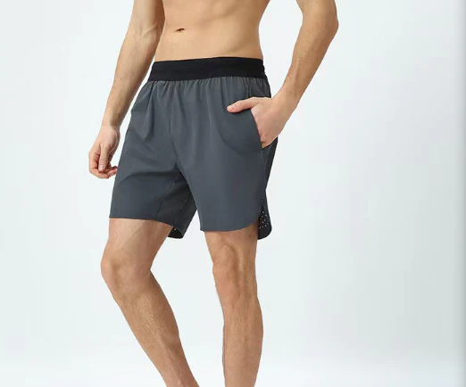 T588-1039  Summer sports shorts men's fitness quick drying outdoor breathable running - Image 4