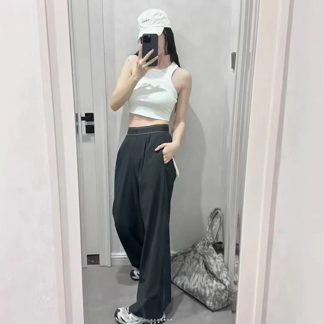 T588-1046   Spring and Autumn Leisure Sports Straight Leg Casual Pants - Image 2