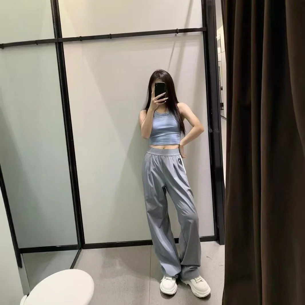 T588-1046   Spring and Autumn Leisure Sports Straight Leg Casual Pants - Image 3