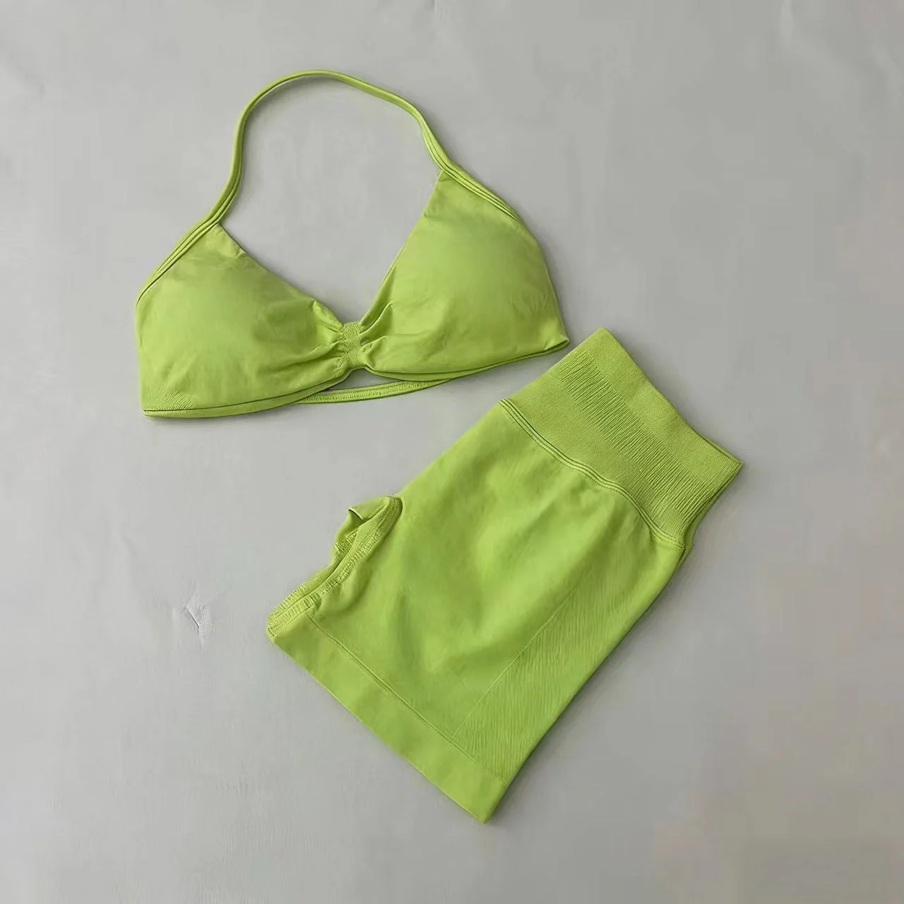 T588-1064  Fashion Sports Yoga Clothing Fitness Outdoor Set - Image 4