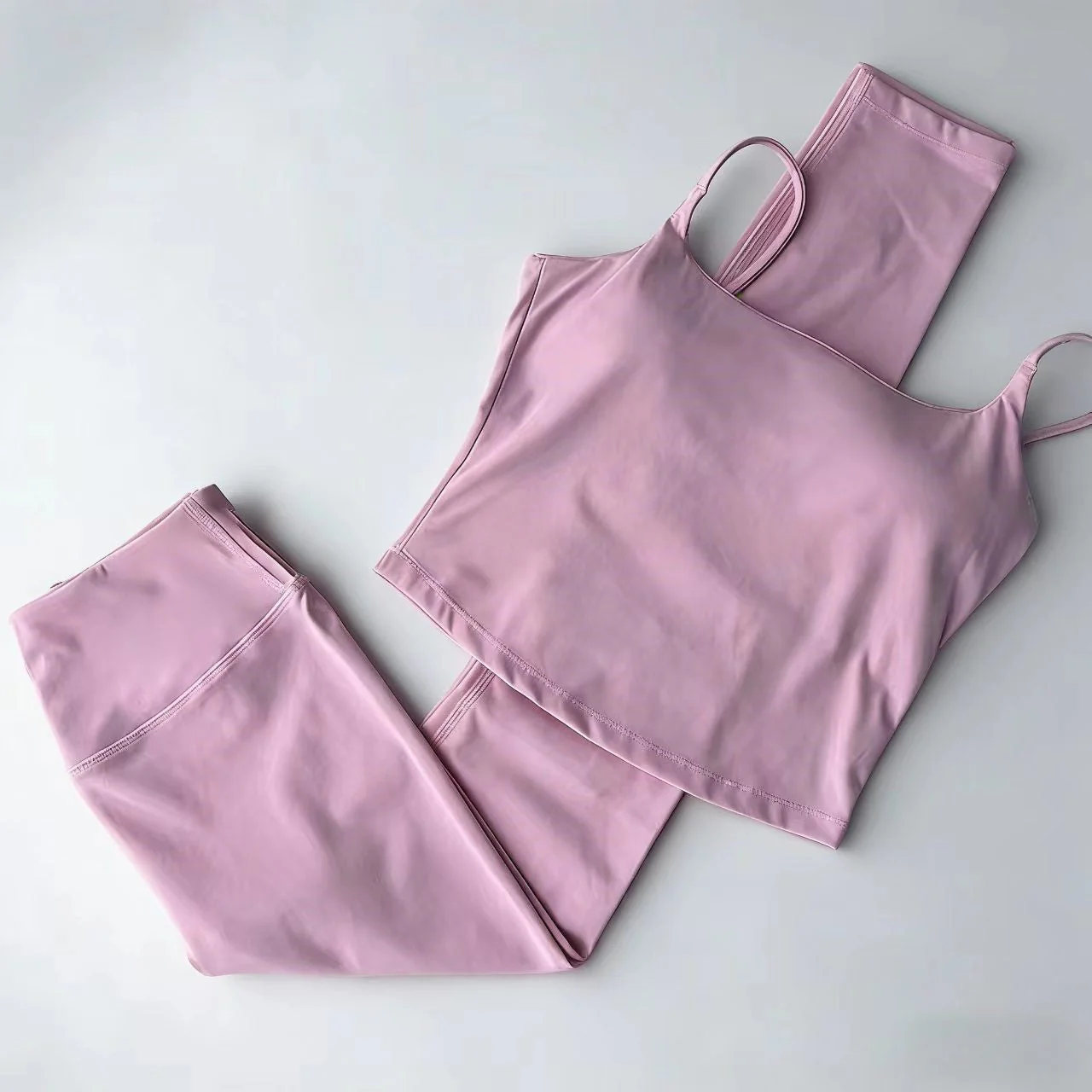 T588-1066 Women's Sports Yoga Fitness Clothing Set - Image 2
