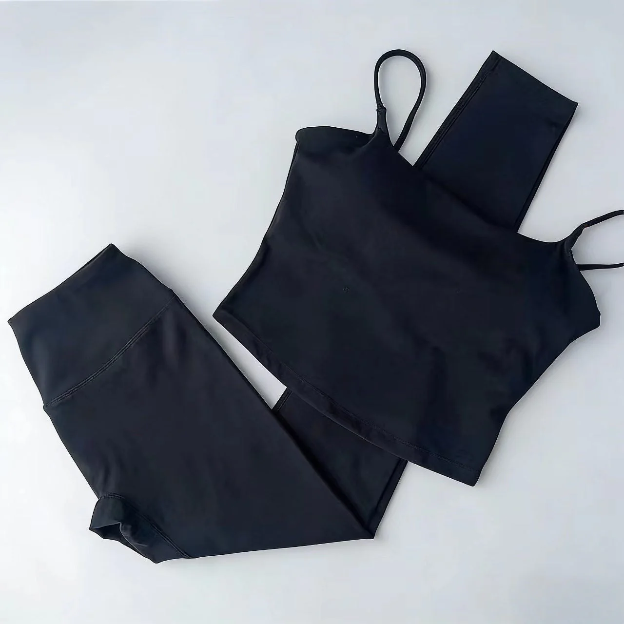 T588-1066 Women's Sports Yoga Fitness Clothing Set - Image 4