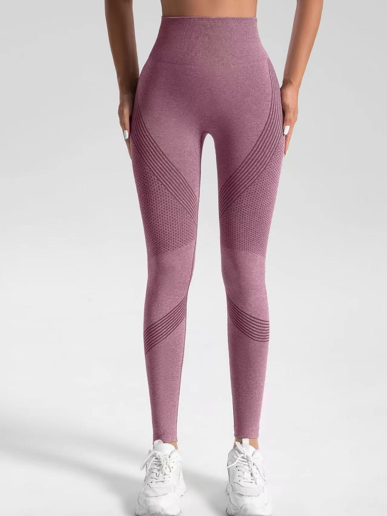 T588-1076 Summer Knitted Yoga Clothes, Sports Pants, Yoga Speed Drying - Image 5