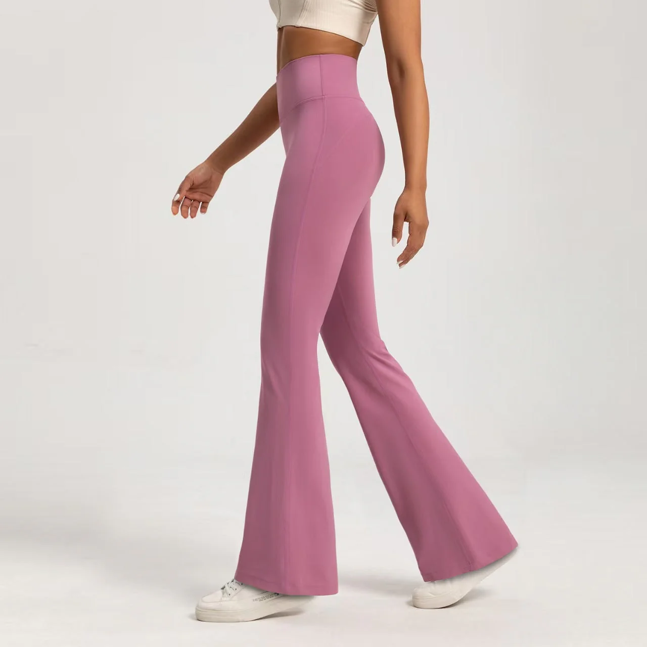 T588-1077 Yoga micro pull sportswear yoga pants - Image 2