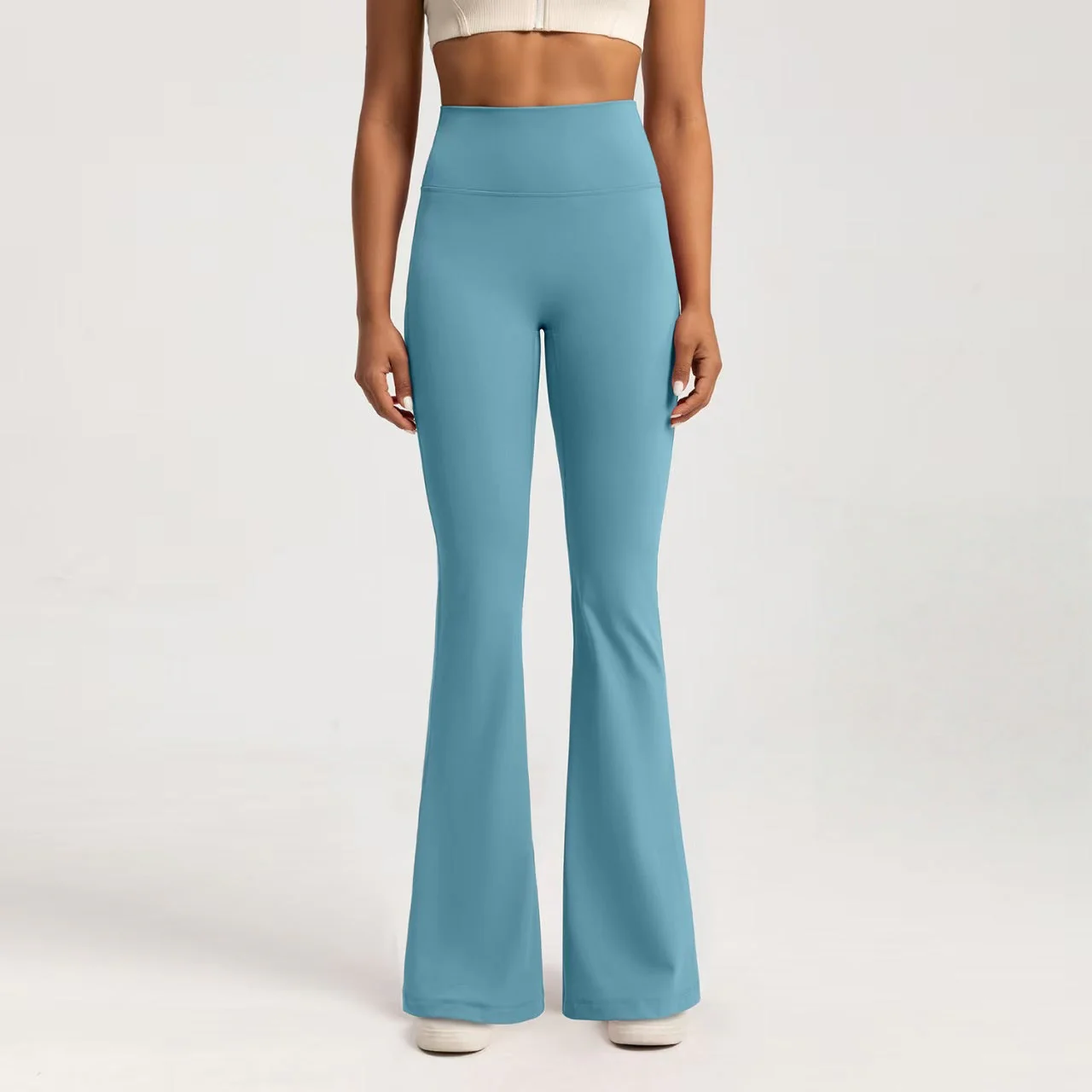T588-1077 Yoga micro pull sportswear yoga pants - Image 4