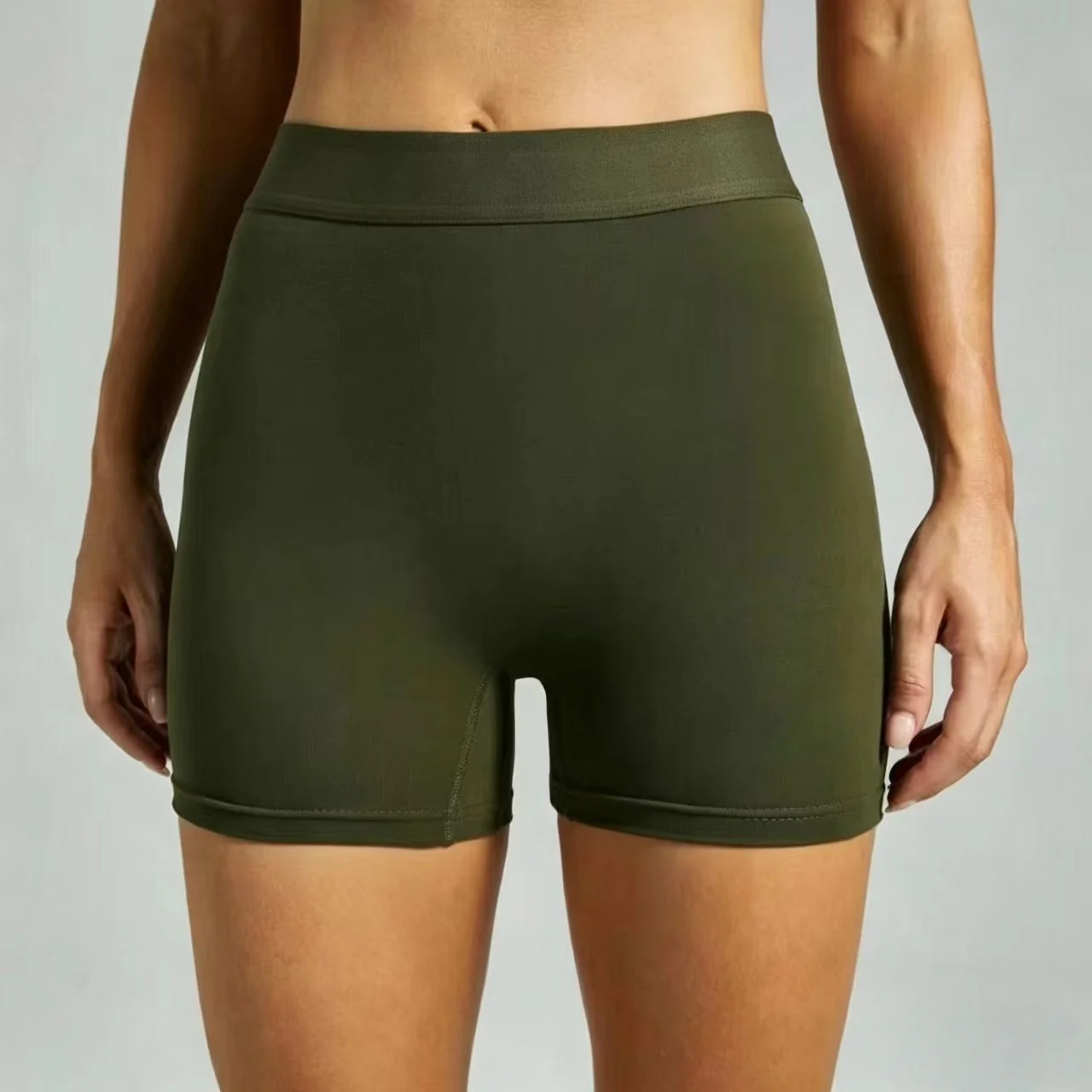 T588-1083 Sports Yoga Fitness Training Running Shorts - Image 7