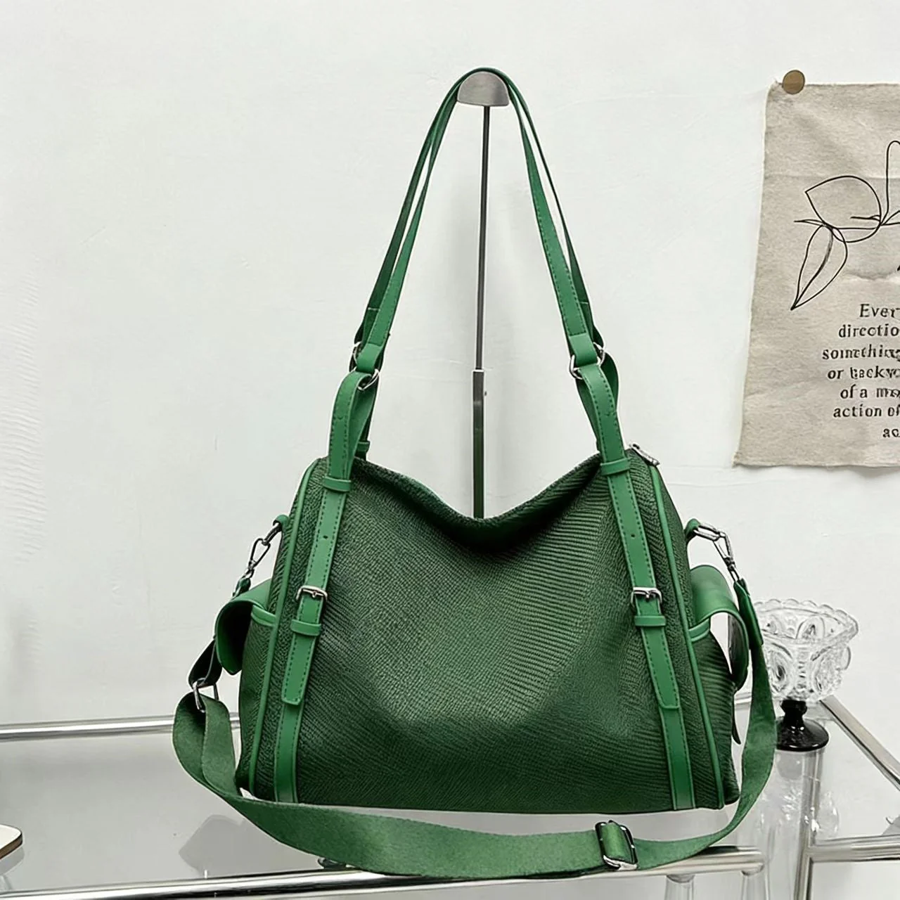 T588-1100 Retro armpit casual versatile temperament crossbody bag - Image 5