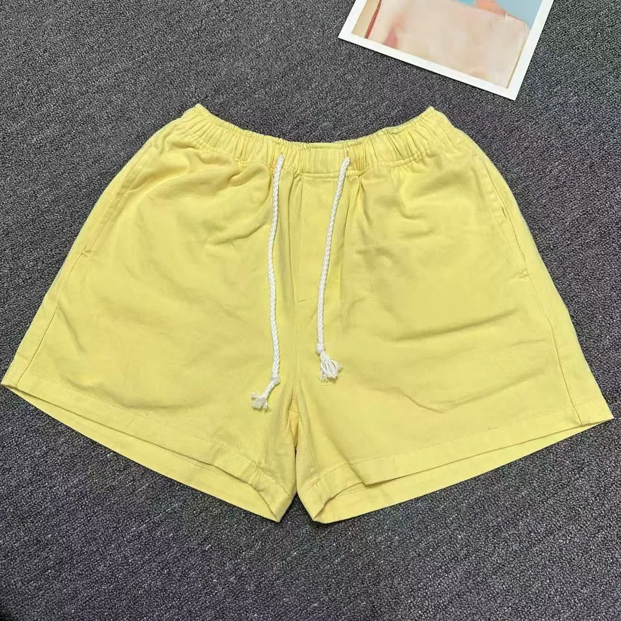T588-1112 Summer shorts fresh and versatile drawstring casual - Image 2