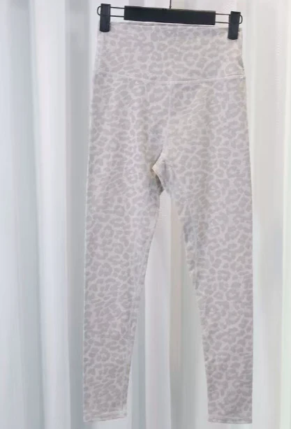 T588-1138   Leopard high waisted tight yoga pants for outdoor activities - Image 9