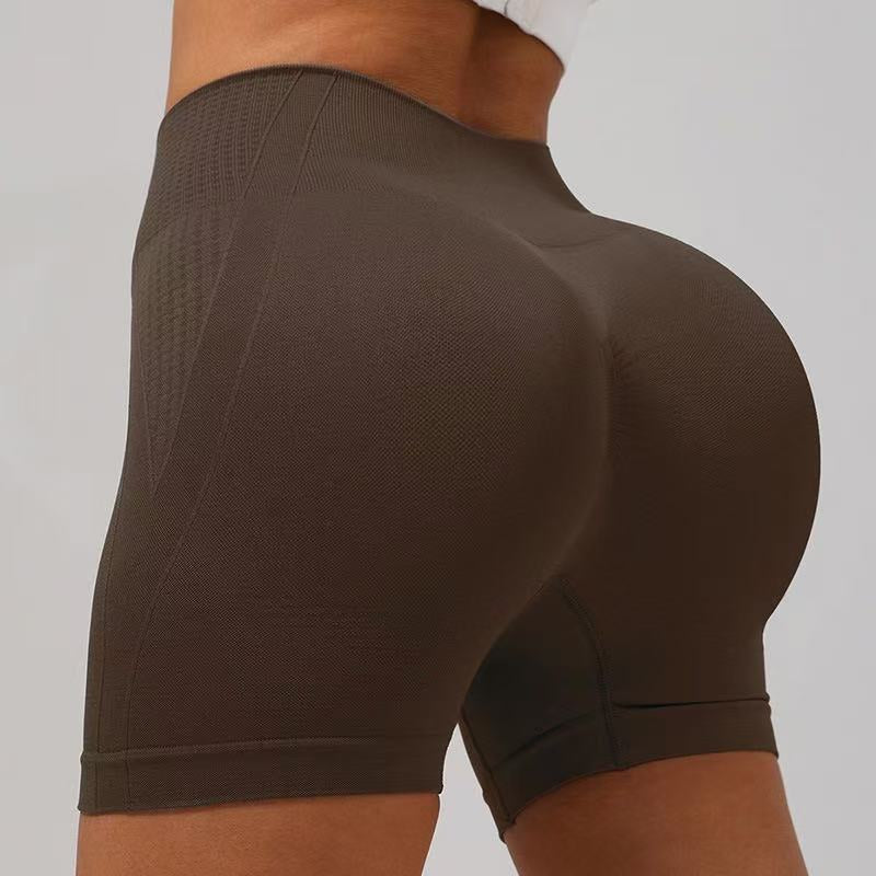 T588-1154 Hip lifting shorts for exercise, tight fitting yoga, fitness shorts - Image 2