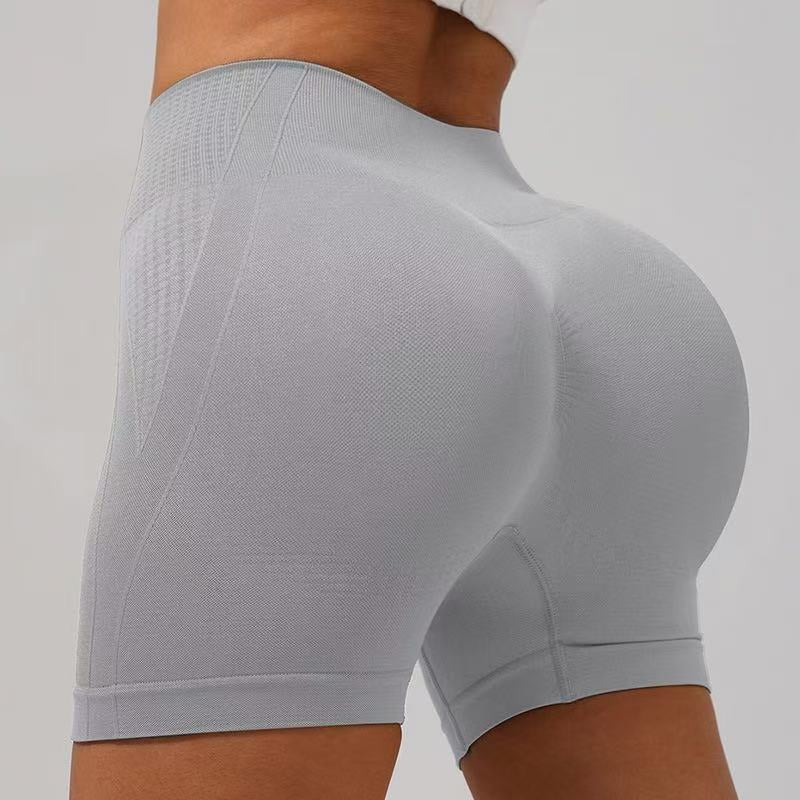 T588-1154 Hip lifting shorts for exercise, tight fitting yoga, fitness shorts - Image 6