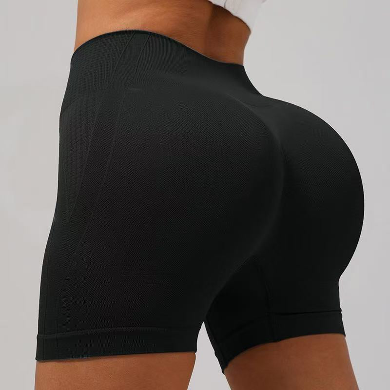 T588-1154 Hip lifting shorts for exercise, tight fitting yoga, fitness shorts - Image 7