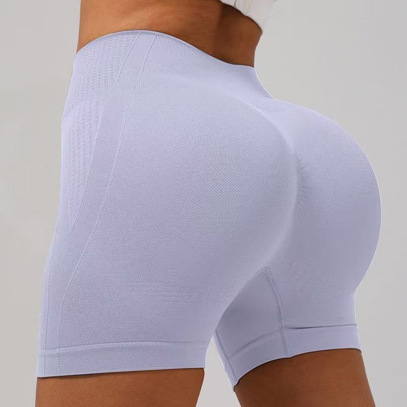 T588-1154 Hip lifting shorts for exercise, tight fitting yoga, fitness shorts - Image 9