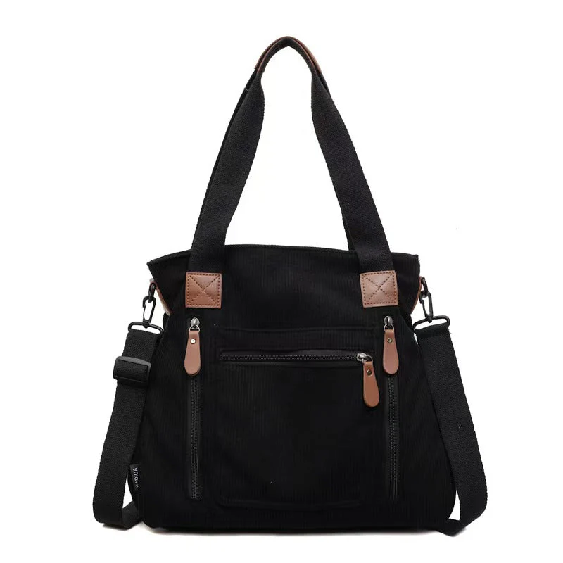 T588-1185 Large capacity single shoulder casual diagonal cross bag