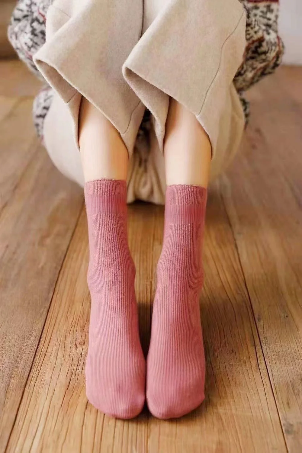 T588-696  Bestselling cotton socks - Image 2