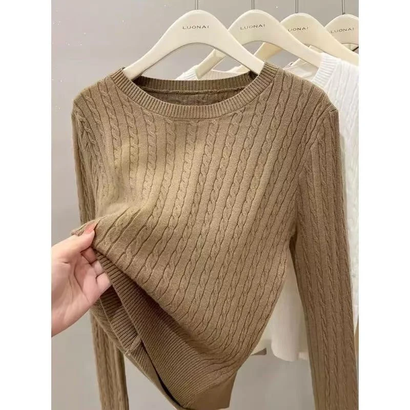 T588-744 Vintage Fried Dough Twists knit interior-PDDYF - Image 2