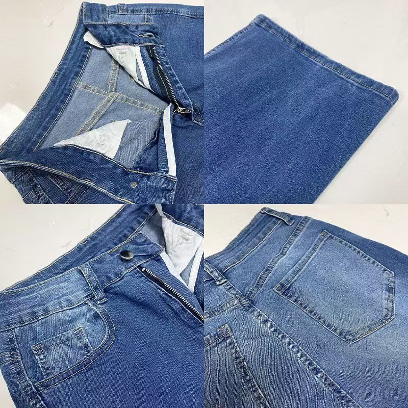 T588-745 High waisted wide leg loose jeans -GYYF - Image 7