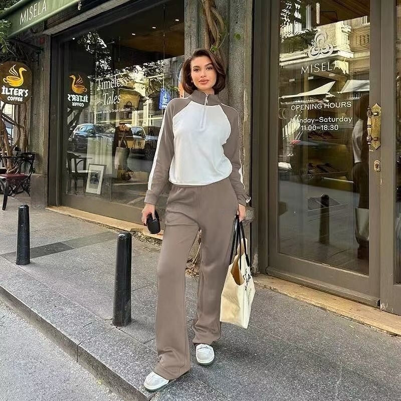 T588-770 Manteau de sport ensemble d'hiver - Image 2