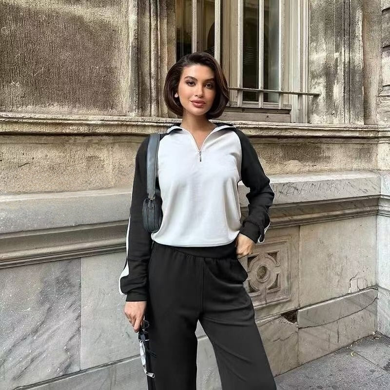 T588-770 Manteau de sport ensemble d'hiver - Image 4