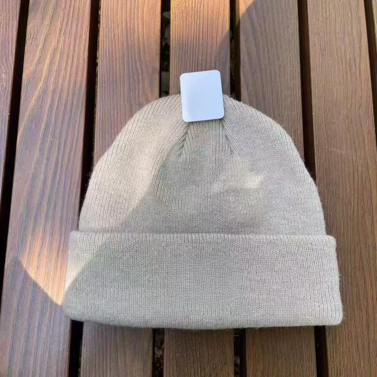 T588-781  Warm and cold hat knitted for men and women - Image 5