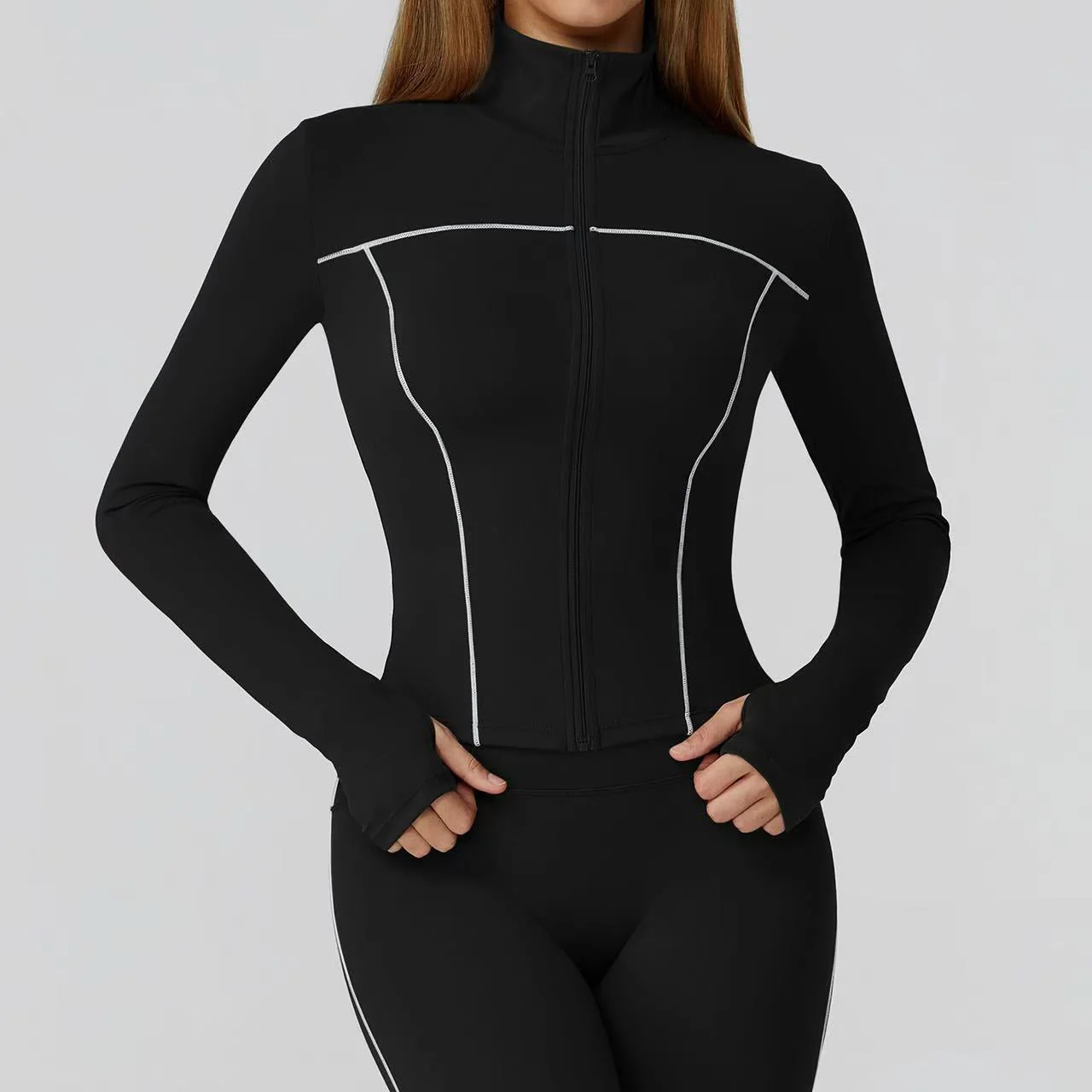 T588-804   Bestselling yoga set - Image 5