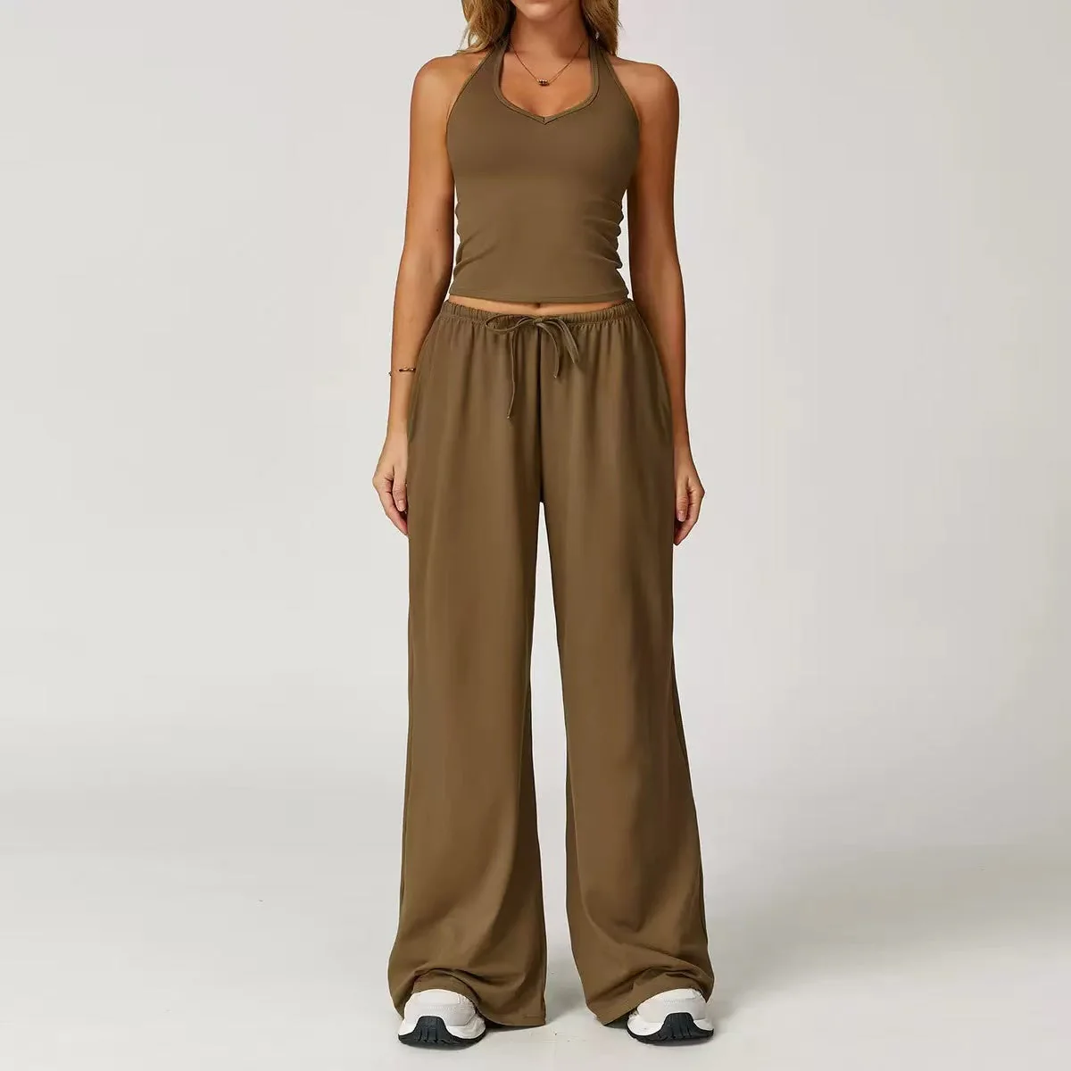 T588-805  Yoga exercise set for women - Image 7