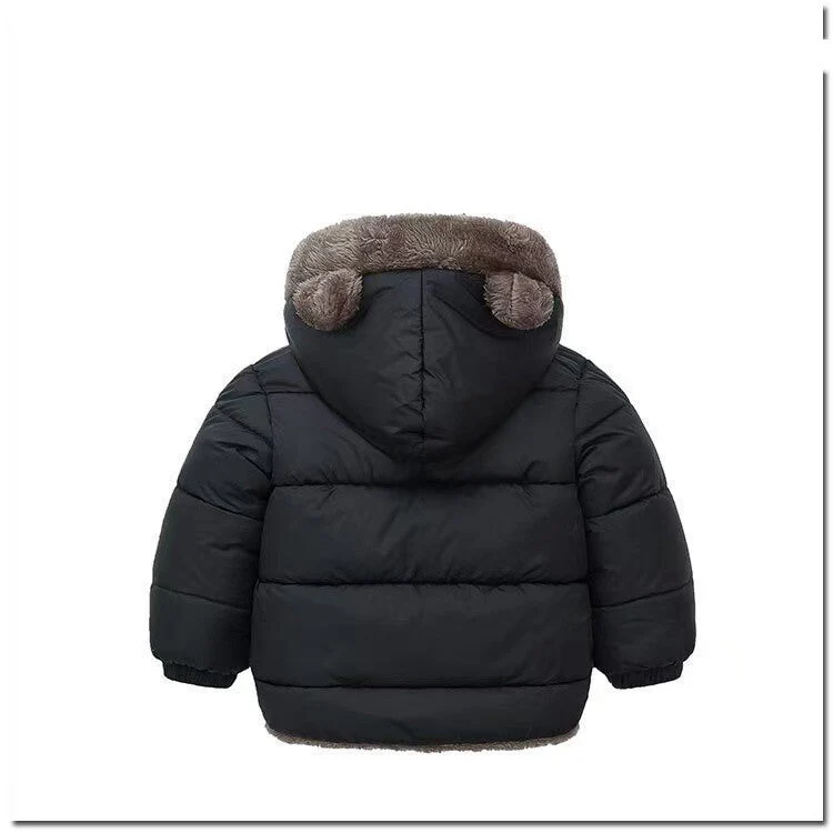 T588-813 Children's lamb wool cotton coat jacket - Image 13