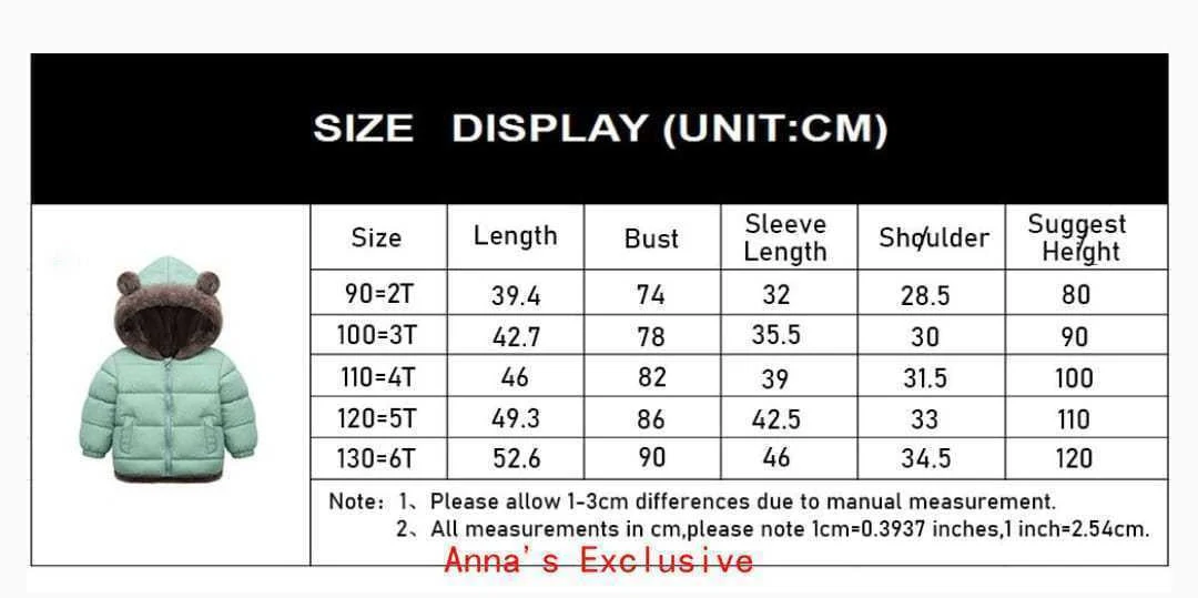 T588-813 Children's lamb wool cotton coat jacket - Image 14