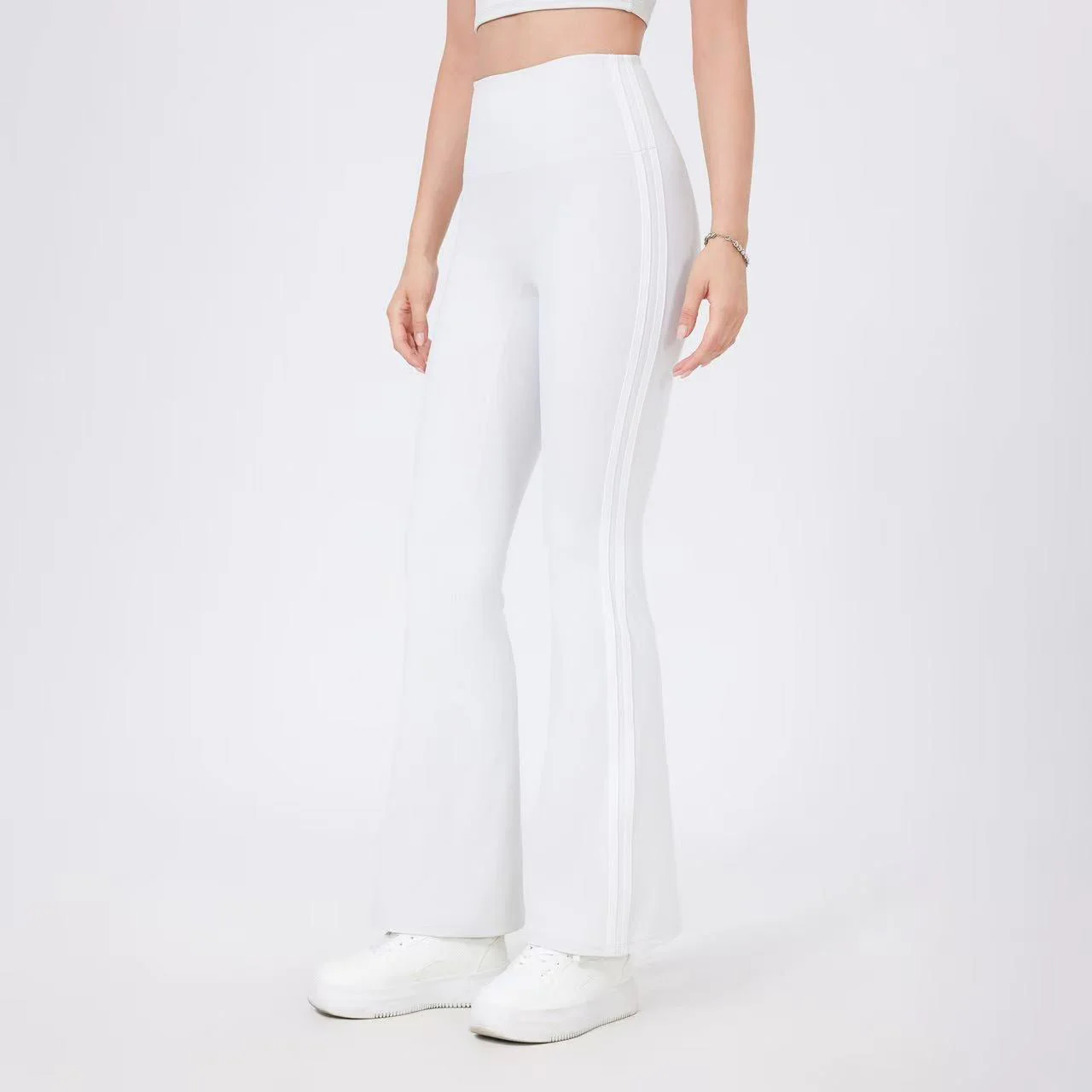 T588-847  High waisted yoga bell bottoms - Image 6