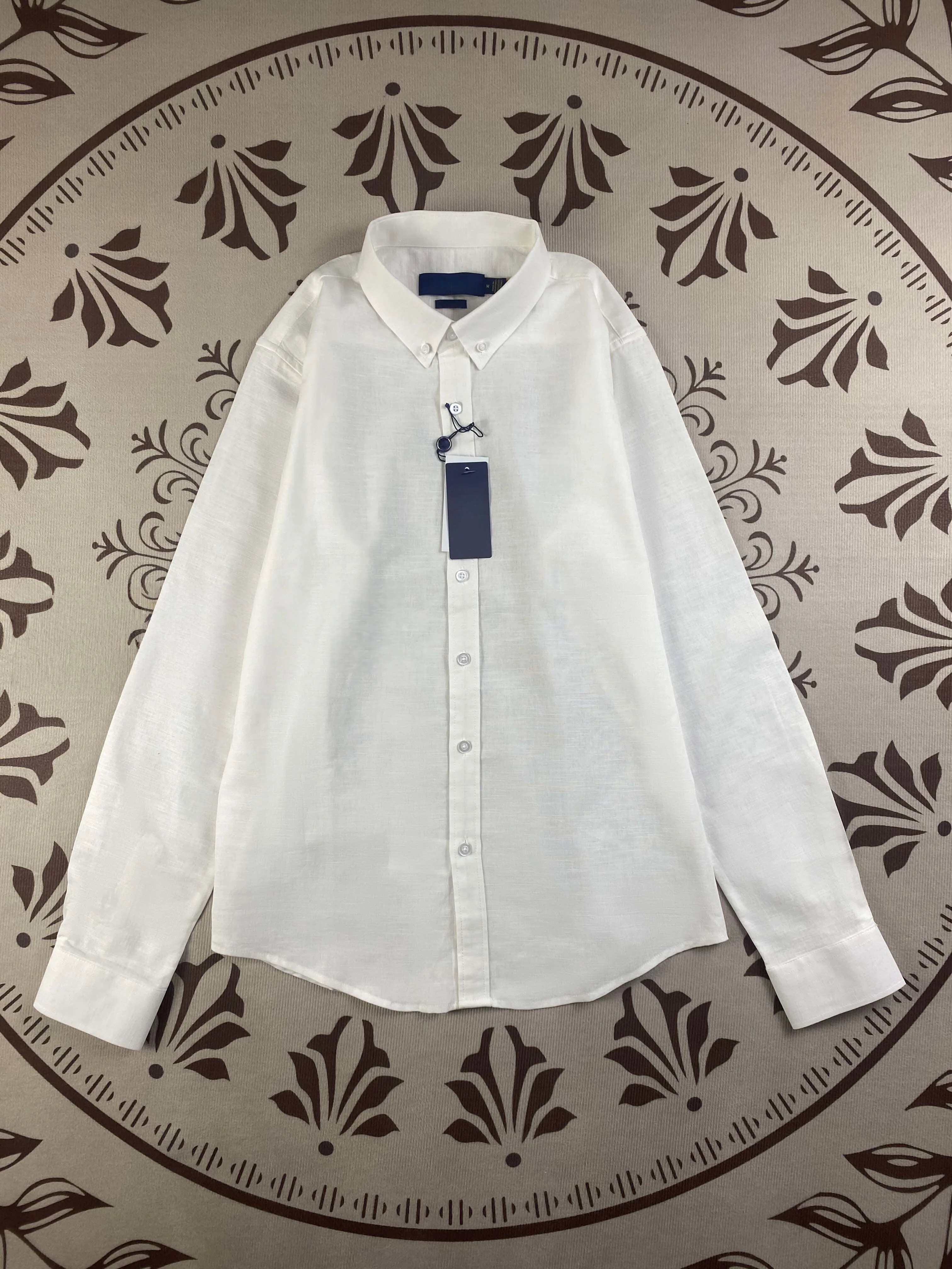 T588-875  Women's long loose casual shirt - Image 9