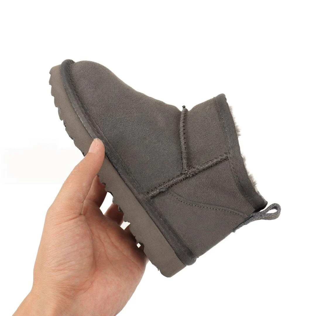 T588-902   Flat bottomed low top thick snow boots - Image 5