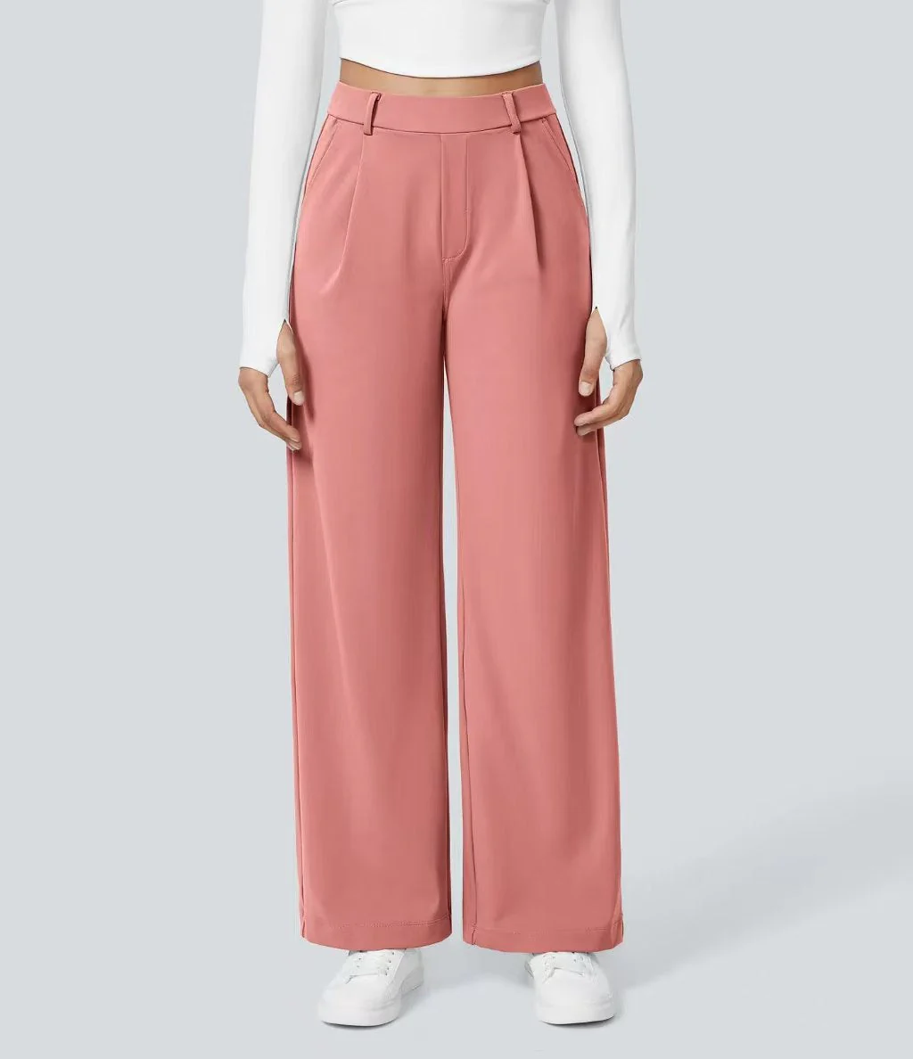 T588-904 Suit pants, outdoor sports and casual pocket pants, loose fit - Image 3