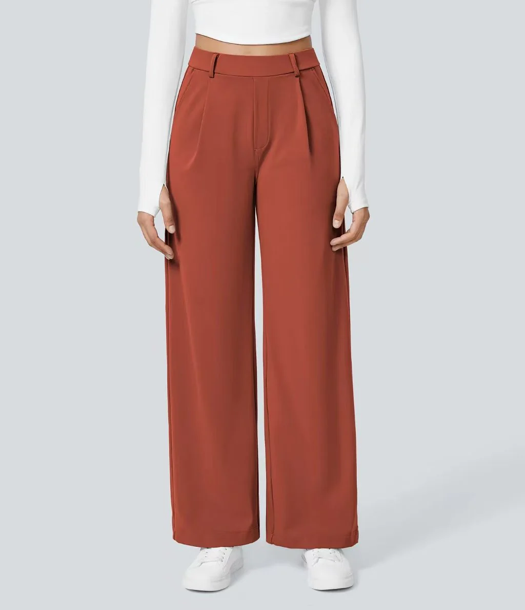 T588-904 Suit pants, outdoor sports and casual pocket pants, loose fit - Image 6