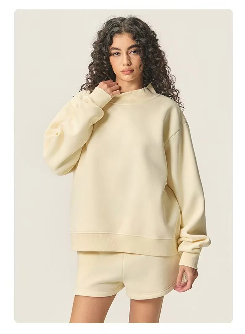 T588-906  Loose and comfortable casual hoodie, American style - Image 3