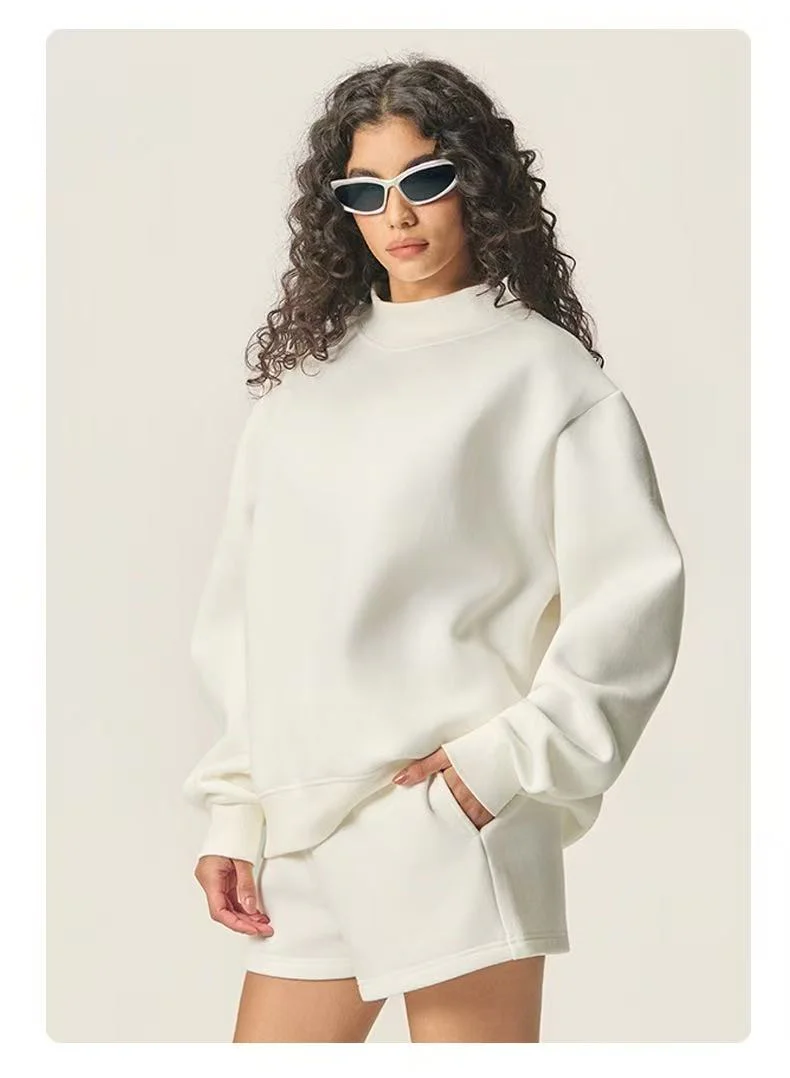 T588-906  Loose and comfortable casual hoodie, American style - Image 4