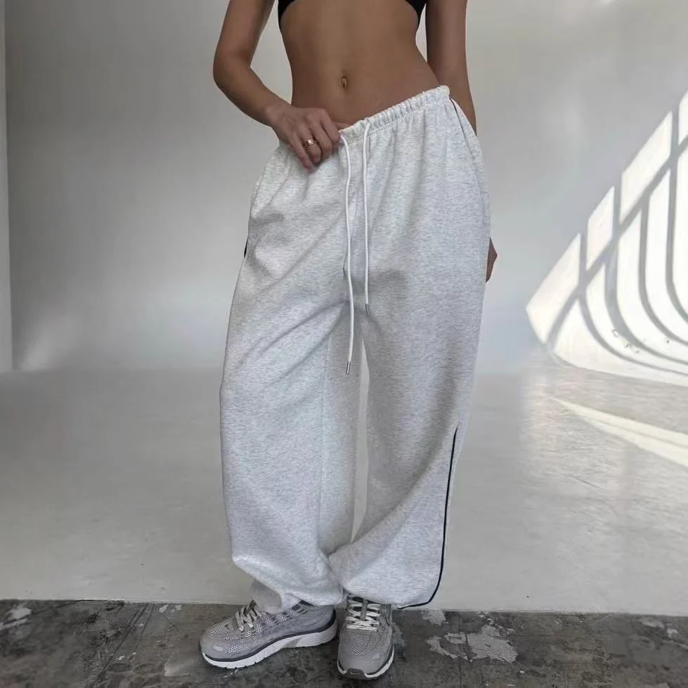 T588-910 Loose and comfortable women's sports pants - Image 4