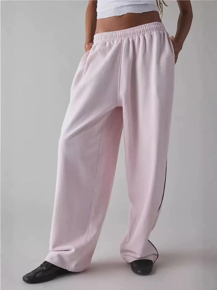 T588-910 Loose and comfortable women's sports pants - Image 5