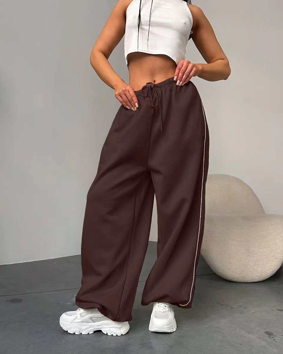 T588-910 Loose and comfortable women's sports pants - Image 6