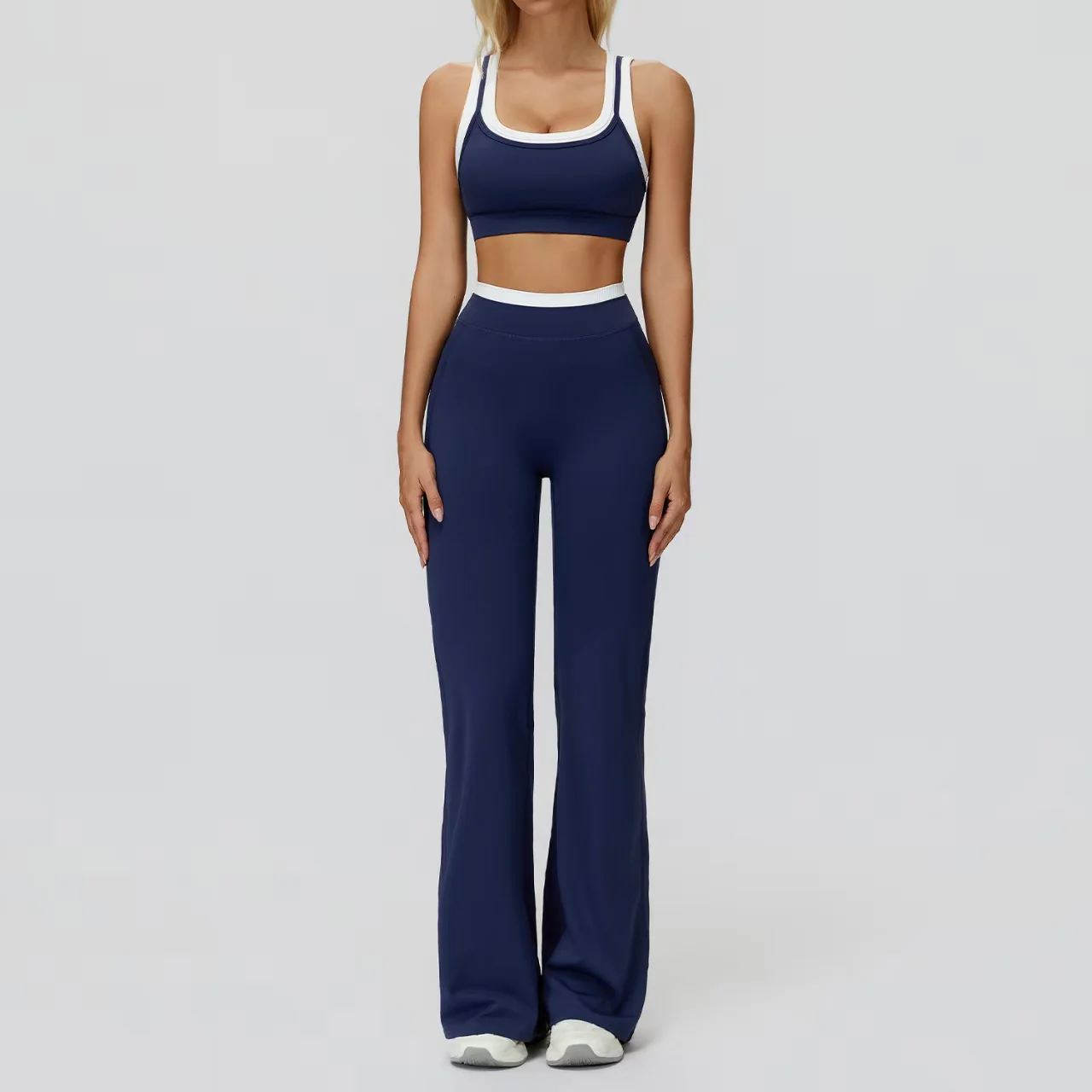 T588-917   High waisted outdoor leisure versatile fitness suit - Image 14